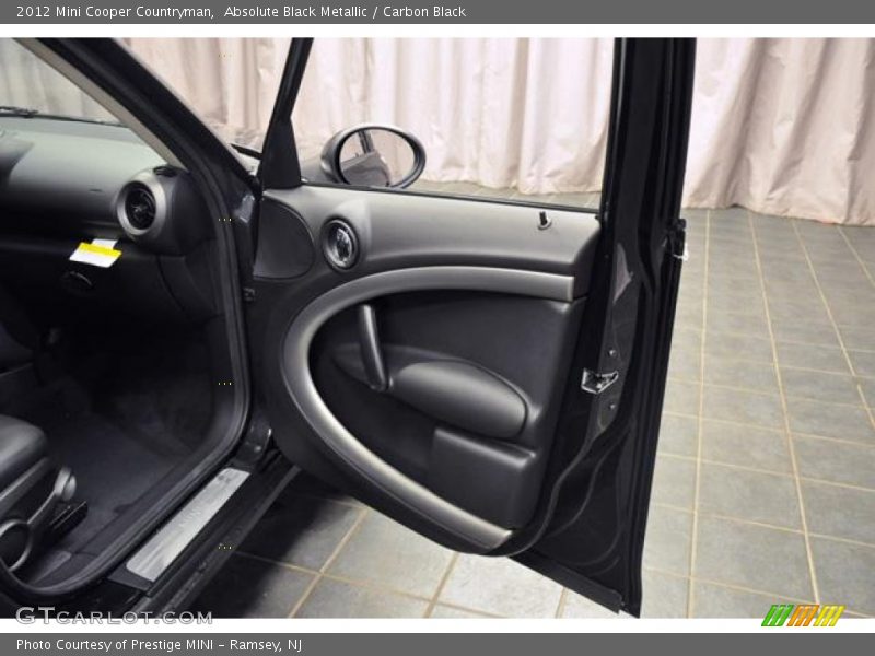 Absolute Black Metallic / Carbon Black 2012 Mini Cooper Countryman