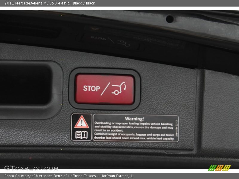 Black / Black 2011 Mercedes-Benz ML 350 4Matic