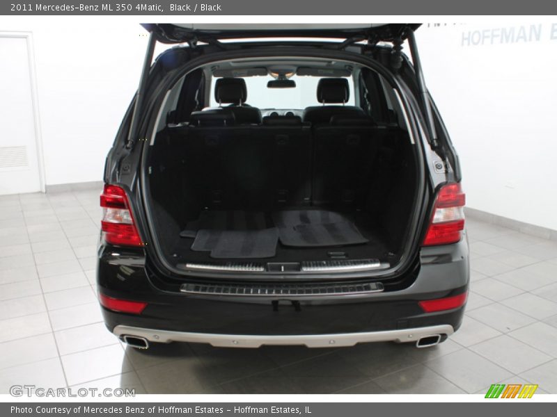 Black / Black 2011 Mercedes-Benz ML 350 4Matic