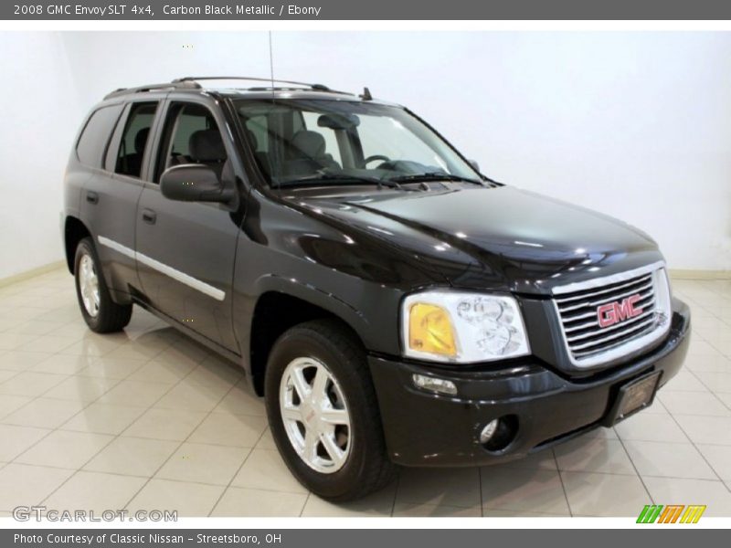 Carbon Black Metallic / Ebony 2008 GMC Envoy SLT 4x4