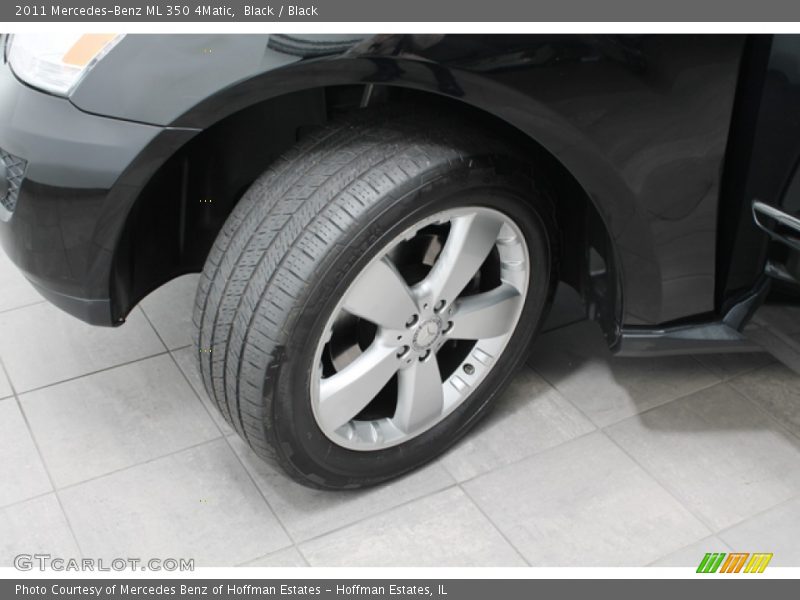 Black / Black 2011 Mercedes-Benz ML 350 4Matic