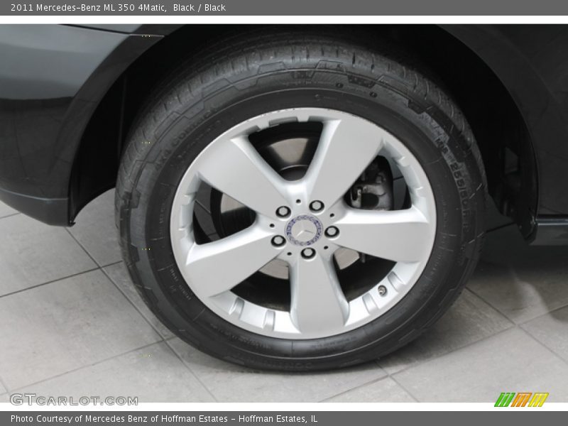 Black / Black 2011 Mercedes-Benz ML 350 4Matic