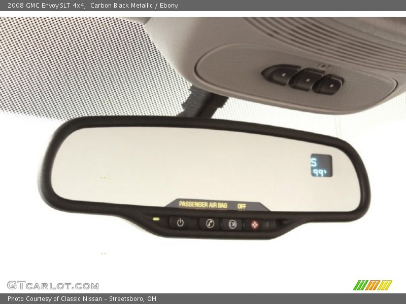 Carbon Black Metallic / Ebony 2008 GMC Envoy SLT 4x4