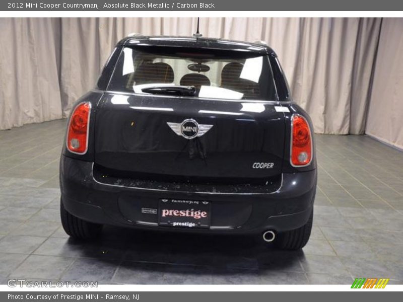 Absolute Black Metallic / Carbon Black 2012 Mini Cooper Countryman