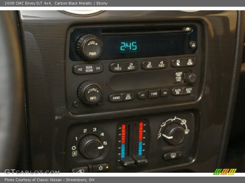 Carbon Black Metallic / Ebony 2008 GMC Envoy SLT 4x4