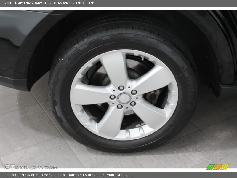 Black / Black 2011 Mercedes-Benz ML 350 4Matic
