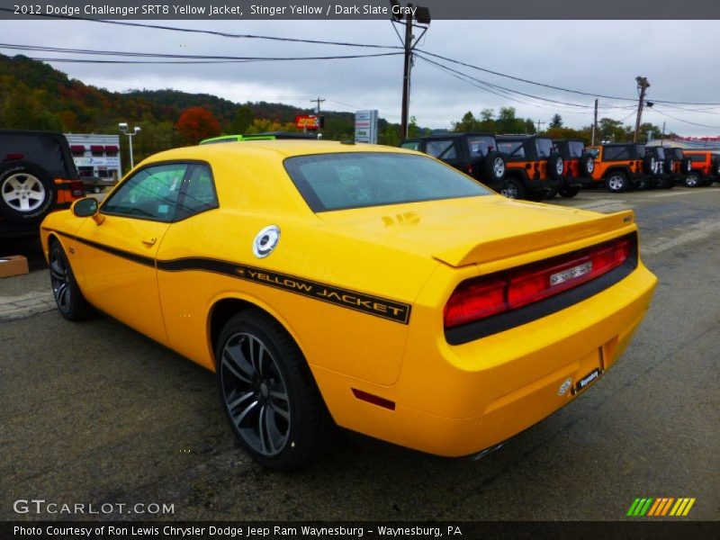  2012 Challenger SRT8 Yellow Jacket Stinger Yellow