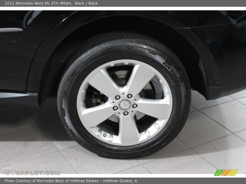 Black / Black 2011 Mercedes-Benz ML 350 4Matic