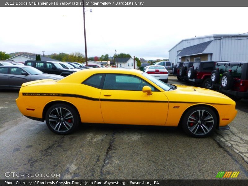  2012 Challenger SRT8 Yellow Jacket Stinger Yellow
