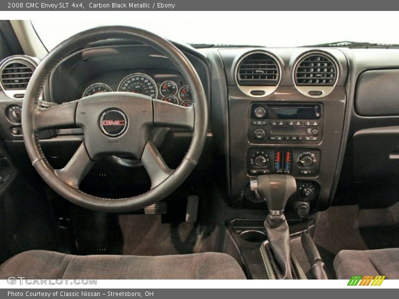 Carbon Black Metallic / Ebony 2008 GMC Envoy SLT 4x4