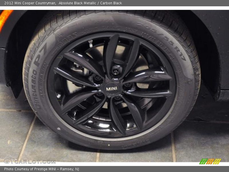 Absolute Black Metallic / Carbon Black 2012 Mini Cooper Countryman