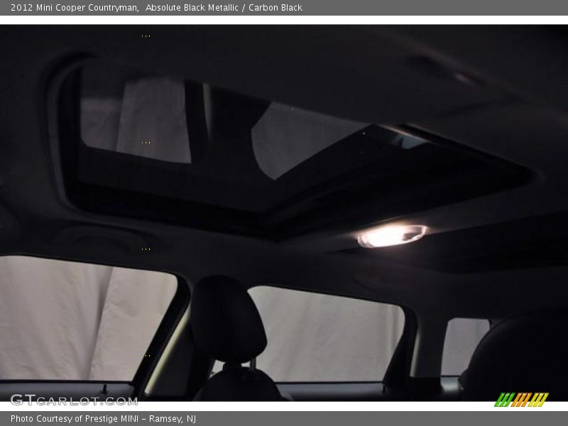 Absolute Black Metallic / Carbon Black 2012 Mini Cooper Countryman