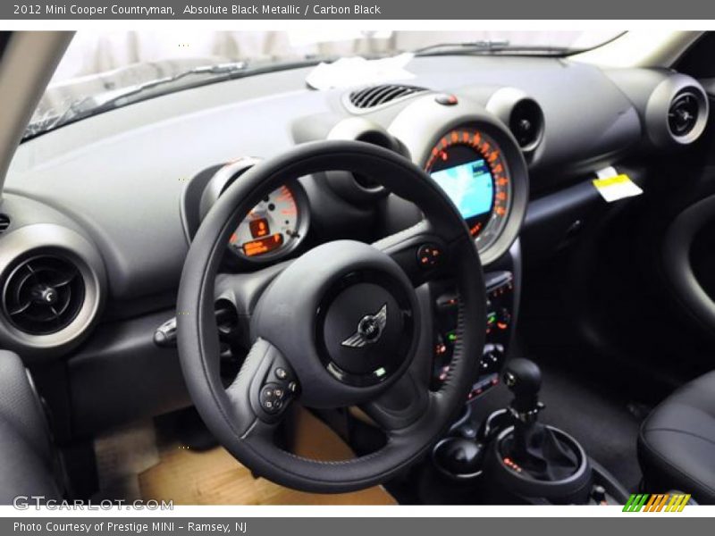 Absolute Black Metallic / Carbon Black 2012 Mini Cooper Countryman