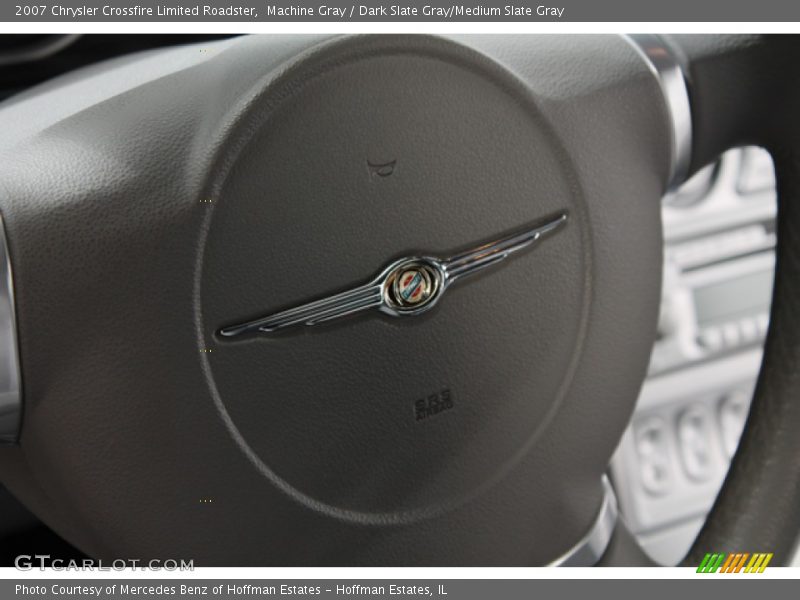 Machine Gray / Dark Slate Gray/Medium Slate Gray 2007 Chrysler Crossfire Limited Roadster