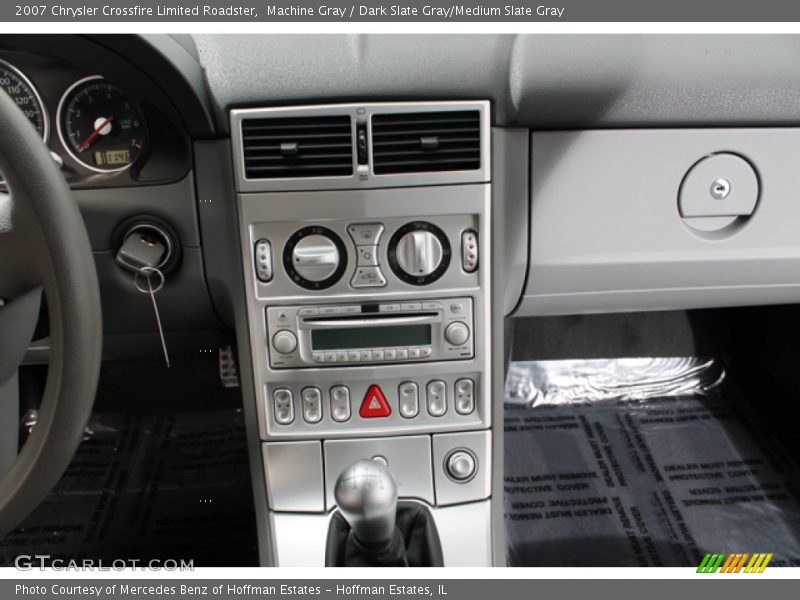 Controls of 2007 Crossfire Limited Roadster