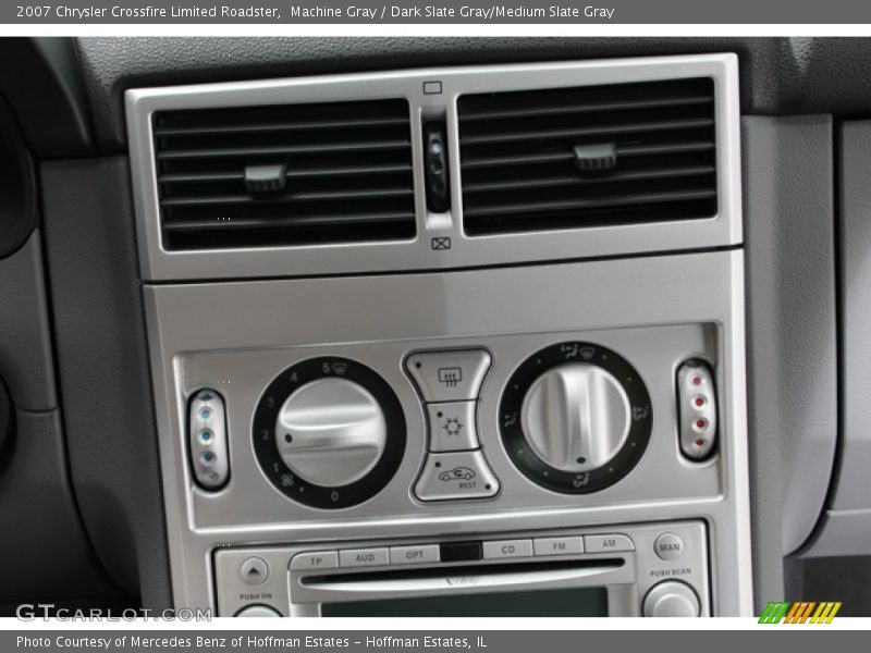 Controls of 2007 Crossfire Limited Roadster