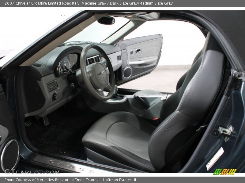 Machine Gray / Dark Slate Gray/Medium Slate Gray 2007 Chrysler Crossfire Limited Roadster