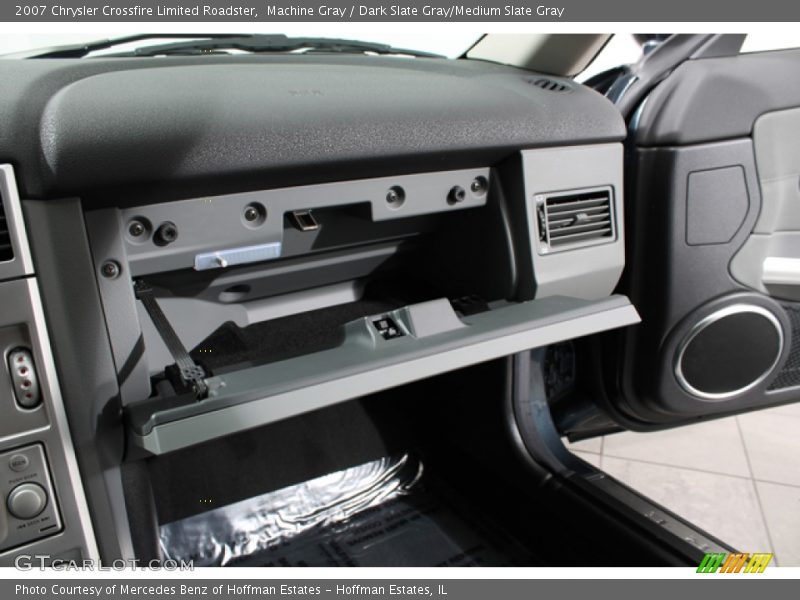 Machine Gray / Dark Slate Gray/Medium Slate Gray 2007 Chrysler Crossfire Limited Roadster