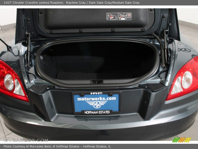 Machine Gray / Dark Slate Gray/Medium Slate Gray 2007 Chrysler Crossfire Limited Roadster