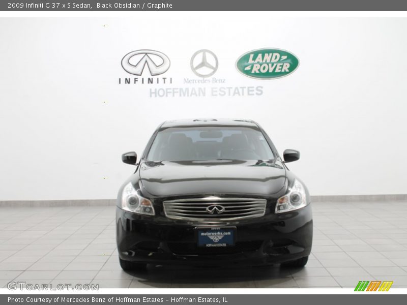 Black Obsidian / Graphite 2009 Infiniti G 37 x S Sedan