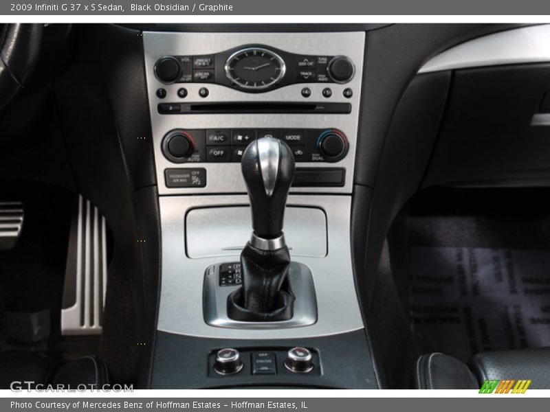 Black Obsidian / Graphite 2009 Infiniti G 37 x S Sedan