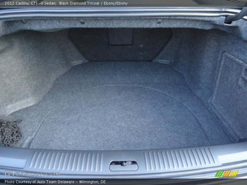 Black Diamond Tricoat / Ebony/Ebony 2012 Cadillac CTS -V Sedan