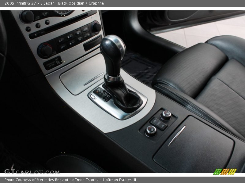 Black Obsidian / Graphite 2009 Infiniti G 37 x S Sedan