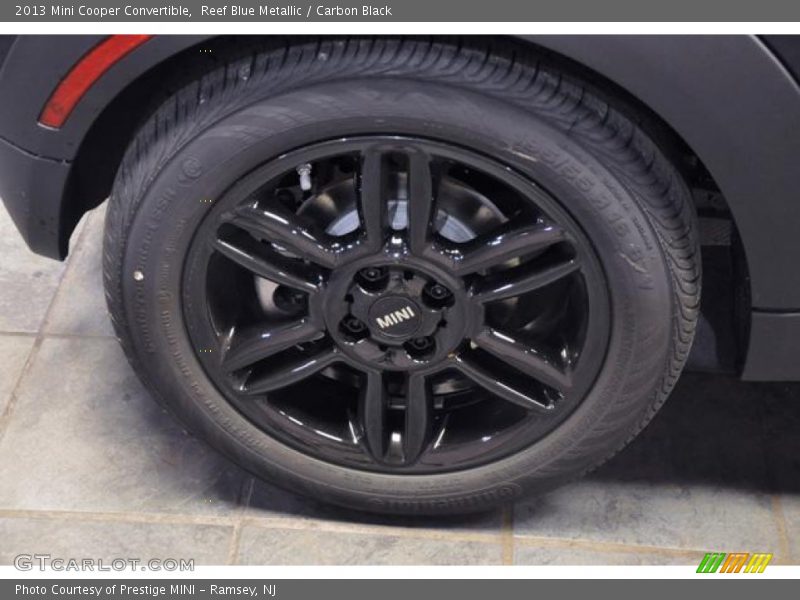 Reef Blue Metallic / Carbon Black 2013 Mini Cooper Convertible