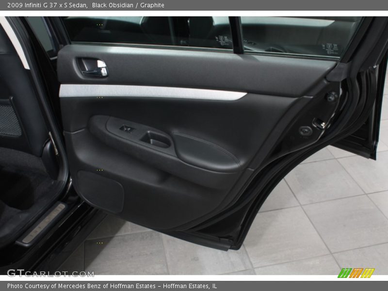 Black Obsidian / Graphite 2009 Infiniti G 37 x S Sedan