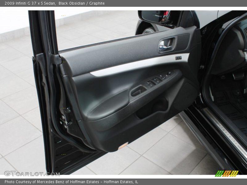Black Obsidian / Graphite 2009 Infiniti G 37 x S Sedan