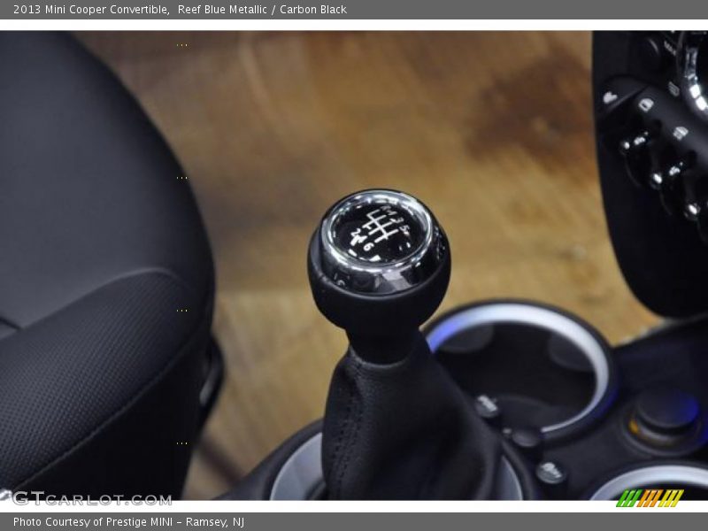Reef Blue Metallic / Carbon Black 2013 Mini Cooper Convertible