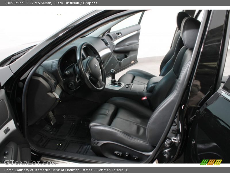 Black Obsidian / Graphite 2009 Infiniti G 37 x S Sedan