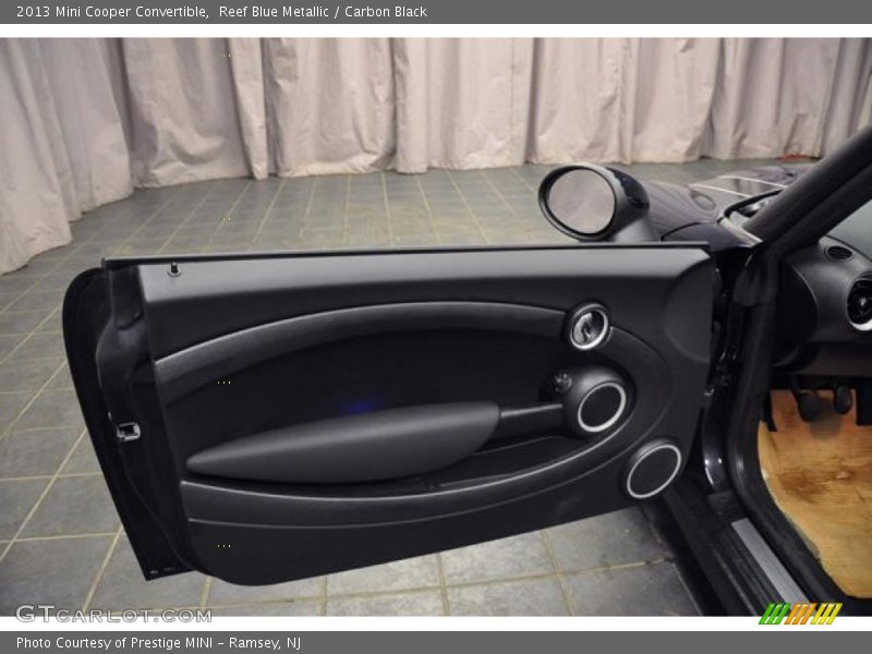 Reef Blue Metallic / Carbon Black 2013 Mini Cooper Convertible