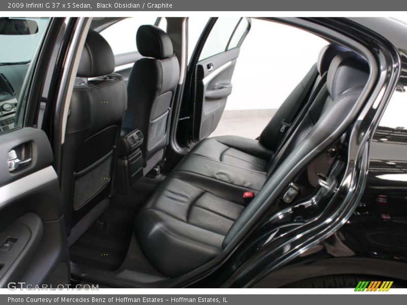 Black Obsidian / Graphite 2009 Infiniti G 37 x S Sedan