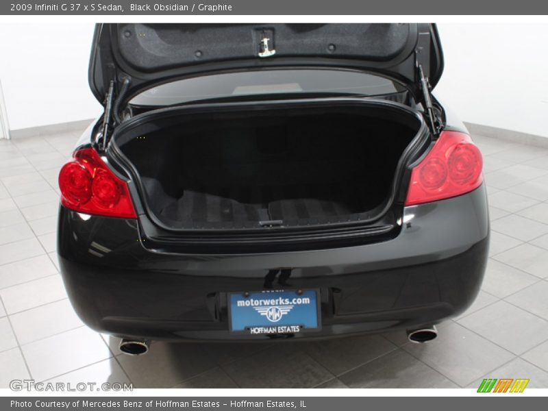Black Obsidian / Graphite 2009 Infiniti G 37 x S Sedan