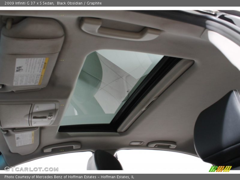 Black Obsidian / Graphite 2009 Infiniti G 37 x S Sedan