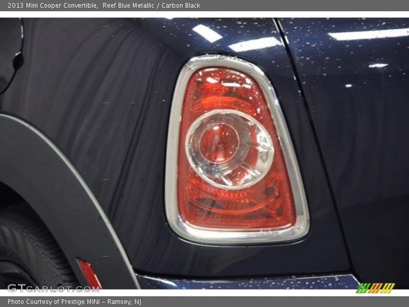 Reef Blue Metallic / Carbon Black 2013 Mini Cooper Convertible