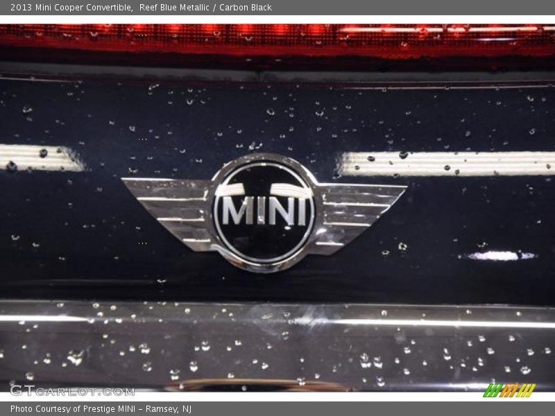 Reef Blue Metallic / Carbon Black 2013 Mini Cooper Convertible