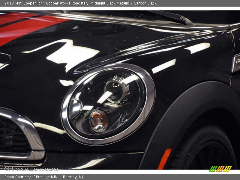 Midnight Black Metallic / Carbon Black 2013 Mini Cooper John Cooper Works Roadster