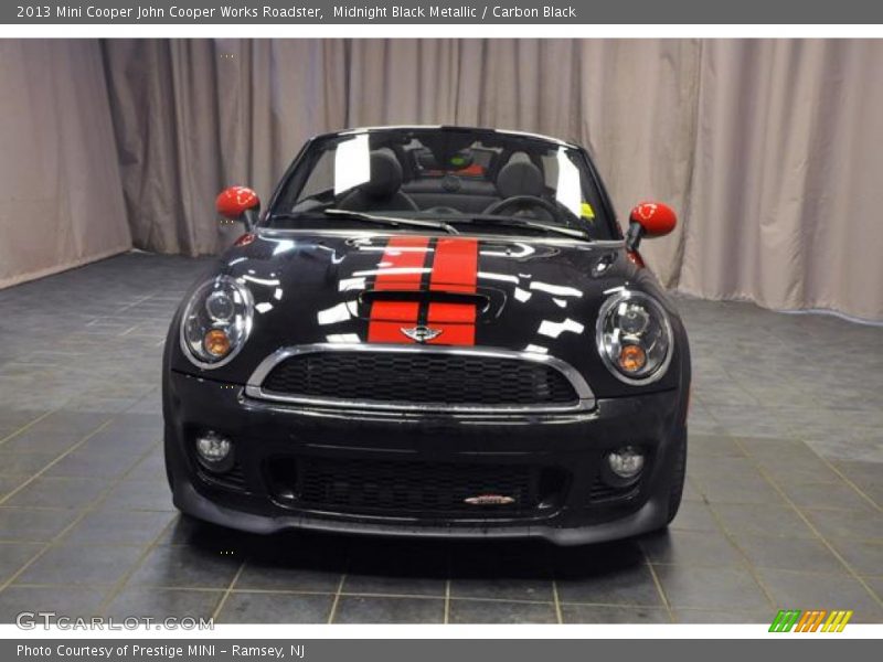 Midnight Black Metallic / Carbon Black 2013 Mini Cooper John Cooper Works Roadster