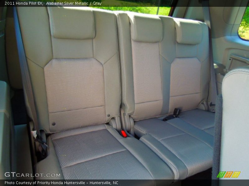 Alabaster Silver Metallic / Gray 2011 Honda Pilot EX