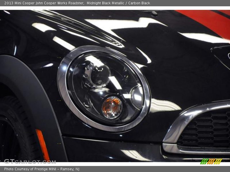 Midnight Black Metallic / Carbon Black 2013 Mini Cooper John Cooper Works Roadster