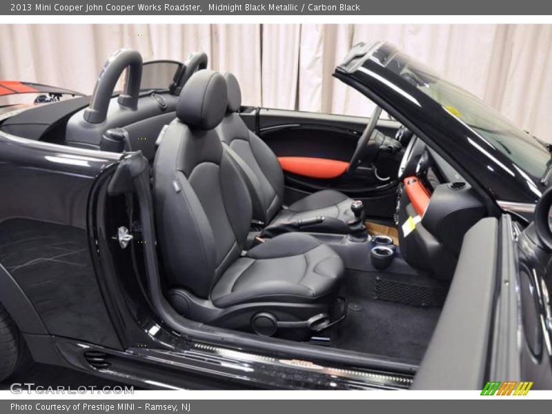  2013 Cooper John Cooper Works Roadster Carbon Black Interior