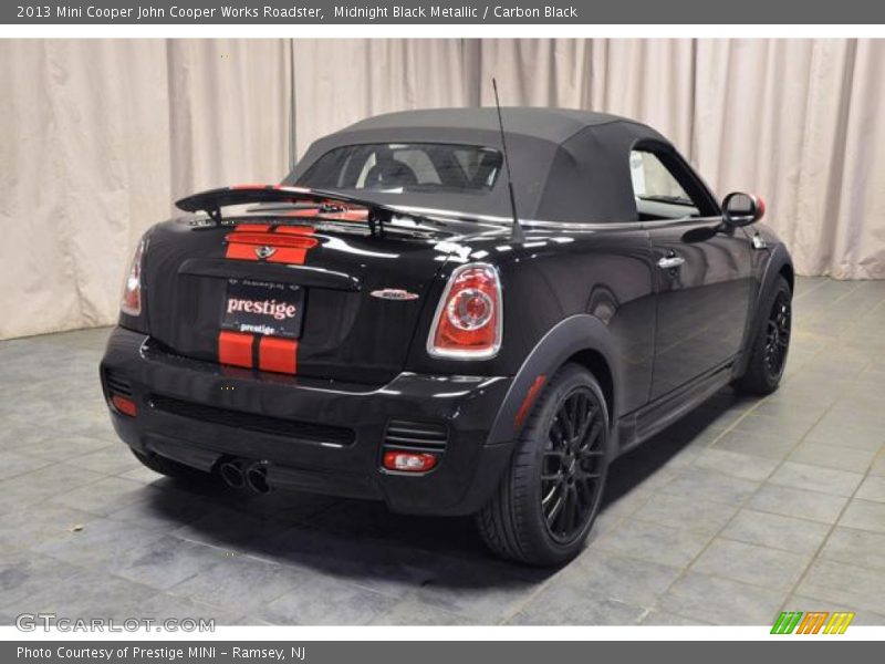 Midnight Black Metallic / Carbon Black 2013 Mini Cooper John Cooper Works Roadster
