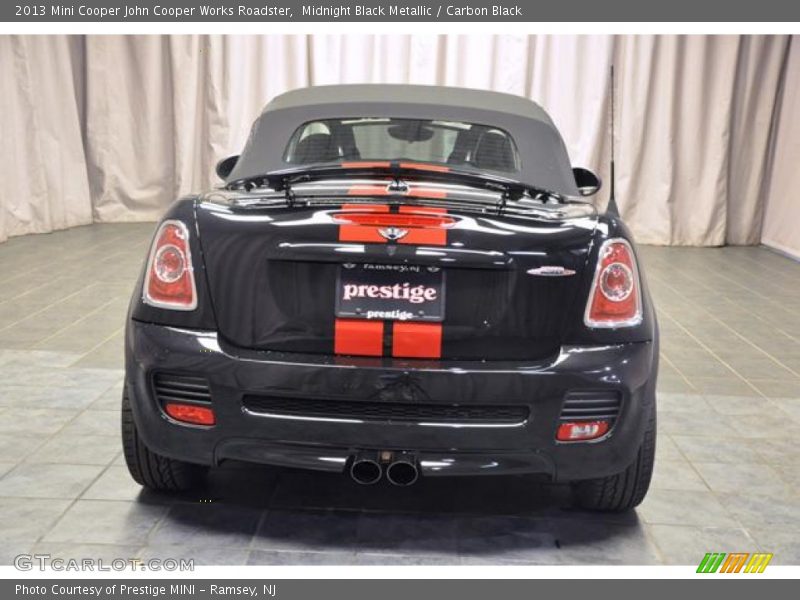 Midnight Black Metallic / Carbon Black 2013 Mini Cooper John Cooper Works Roadster