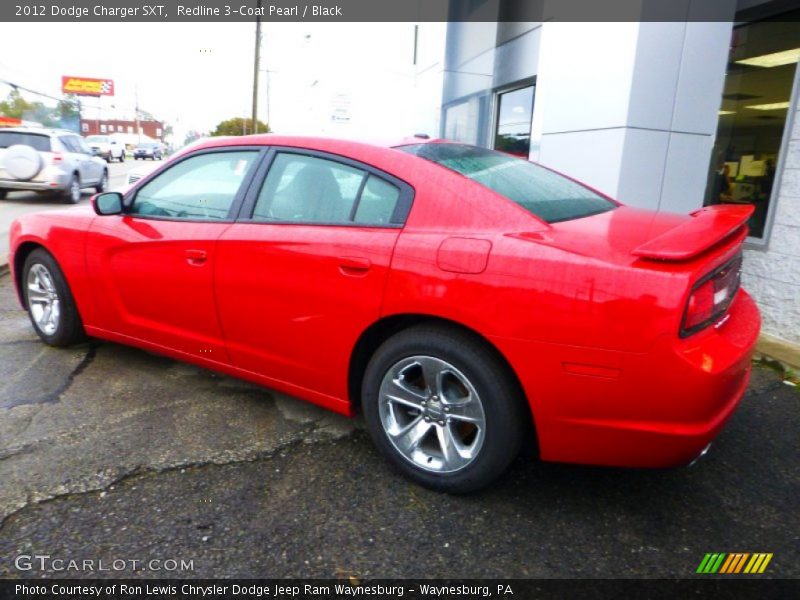 Redline 3-Coat Pearl / Black 2012 Dodge Charger SXT