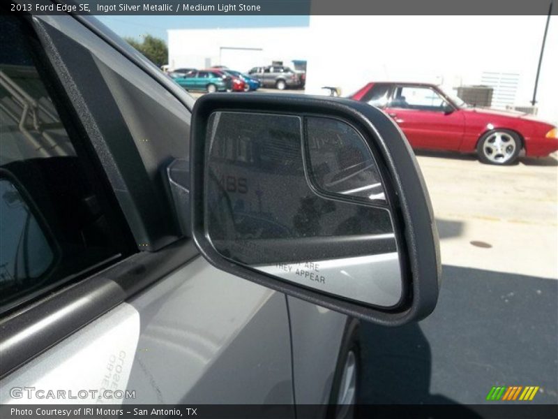 Ingot Silver Metallic / Medium Light Stone 2013 Ford Edge SE