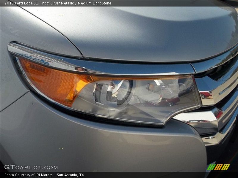 Ingot Silver Metallic / Medium Light Stone 2013 Ford Edge SE