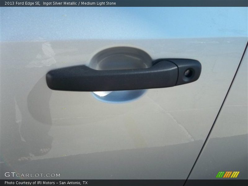 Ingot Silver Metallic / Medium Light Stone 2013 Ford Edge SE