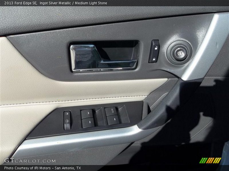Ingot Silver Metallic / Medium Light Stone 2013 Ford Edge SE